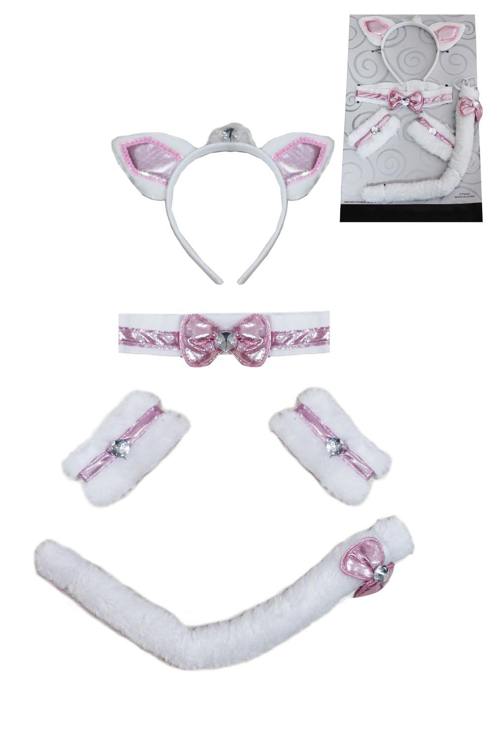 SET GATTINA LUSSO 5 ELEMENTI